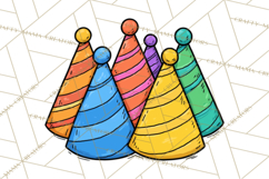 Birthday Party Clipart PNG Graphics, Birthday PNG Product Image 5