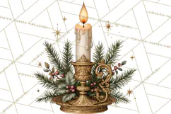 Christmas Mahjong Clipart, Holiday Mahjong Tiles PNG Product Image 2