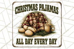 Vintage Christmas Metal Sign Clipart, Funny, Inspirational Product Image 2