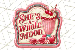 Girl Power Retro Diner Sign PNG Clipart Product Image 3