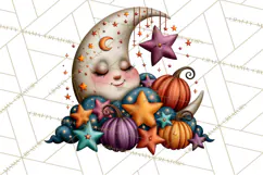 Halloween Floral Clipart PNG Spooky Flowers Images Product Image 2
