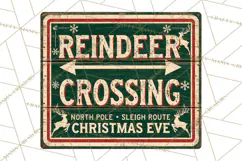 Vintage Christmas Signs Clipart PNG Product Image 2