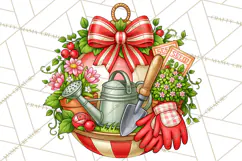 Multi Themed Christmas Ornament Clipart PNG Product Image 2