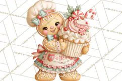 Gingerbread People Clipart, Gingerbread People Product Image 2