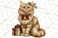 Western Christmas Clipart PNG, Cowboy Christmas, Rustic Product Image 2