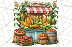 Christmas Farmers Market PNG Illustrations Product Image 3