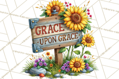 Heartfelt Inspirational Floral PNG Clipart Product Image 3