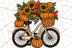 Cozy Fall Clipart PNG Autumn Harvest Illustrations Product Image 3