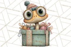 Cute Snake Clipart Pastel Reptile PNG Product Image 2