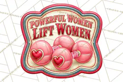 Girl Power Retro Diner Sign PNG Clipart Product Image 4
