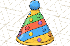 Birthday Party Clipart PNG Graphics, Birthday PNG Product Image 2