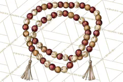 Vintage Farmhouse Christmas Decor PNG Product Image 4