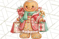 Gingerbread People Clipart, Gingerbread People Product Image 4