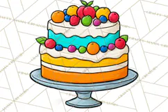 Birthday Party Clipart PNG Graphics, Birthday PNG Product Image 4