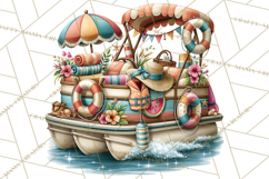 Lake Life Booze Clipart PNG Product Image 5