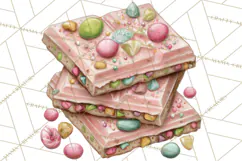 Milk Cookies Candy Chocolate Dessert Clipart PNG Product Image 4