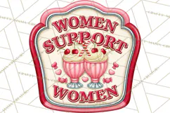 Girl Power Retro Diner Sign PNG Clipart Product Image 4