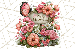Inspirational Butterfly Sign Clipart PNG Product Image 5
