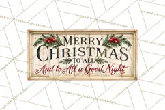 Farmhouse Christmas Signs PNG Product Image 5
