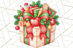 Sports & Occupations Christmas Gifts Clipart Product Image 2