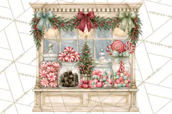 Christmas Through The Window PNG Clipart Product Image 2