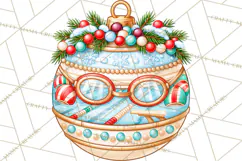 Sports Occupation Christmas Ornaments PNG Clipartt Product Image 2