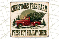 Vintage Christmas Metal Sign Clipart, Funny, Inspirational Product Image 2