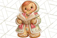 Gingerbread People Clipart, Gingerbread People Product Image 2