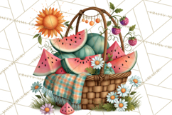 Small Town Summer Clipart PNG Scenes Product Image 2
