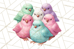 Easter Egg Hunt Clipart, Easter PNG, Sublimation Designs Product Image 5