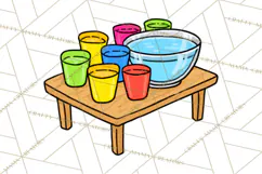 Birthday Party Clipart PNG Graphics, Birthday PNG Product Image 5