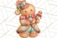 Gingerbread People Clipart, Gingerbread People Product Image 3