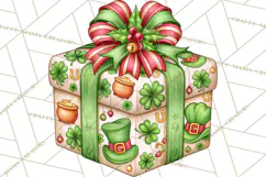 Multi Christmas Gifts Clipart PNG, Themed Wrapped Presents Product Image 4