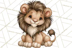 Safari Clipart African Animals Watercolor PNG Product Image 4