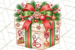 Sports & Occupations Christmas Gifts Clipart Product Image 5