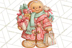 Gingerbread People Clipart, Gingerbread People Product Image 4