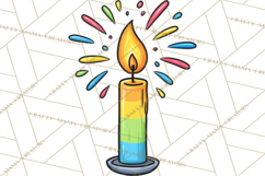 Birthday Party Clipart PNG Graphics, Birthday PNG Product Image 3