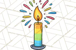 Birthday Party Clipart PNG Graphics, Birthday PNG Product Image 3