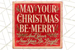 Farmhouse Christmas Signs PNG Product Image 4