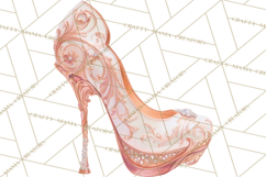 Glam High Heel Shoes PNG Clipart Luxury Fashion Heels Product Image 4