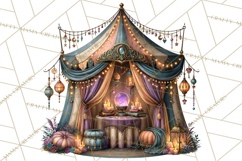 Witch Psychic Gothic Supernatural Clipart PNG Product Image 5