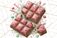 Milk Cookies Candy Chocolate Dessert Clipart PNG Product Image 4