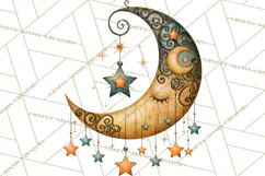 Vintage Witch Apothecary Clipart PNG, Halloween Magic Product Image 2