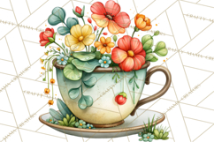 Heartfelt Inspirational Floral PNG Clipart Product Image 2
