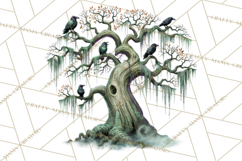 Halloween Graveyard Clipart PNG Product Image 2