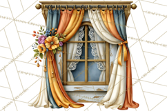 Inspirational Farmhouse Sunflower Clipart PNG Product Image 2
