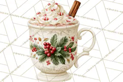 Christmas Mahjong Clipart, Holiday Mahjong Tiles PNG Product Image 2