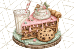Milk Cookies Candy Chocolate Dessert Clipart PNG Product Image 2