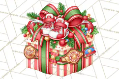 Sports & Occupations Christmas Gifts Clipart Product Image 4