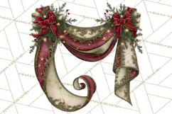 Christmas Circus Clipart, Vintage Christmas Circus PNG Product Image 3